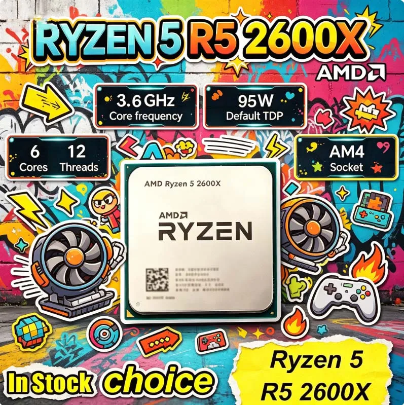 Amd Cpu Ryzen 5 - Procesor AMD Ryzen 5 2600X AM4,