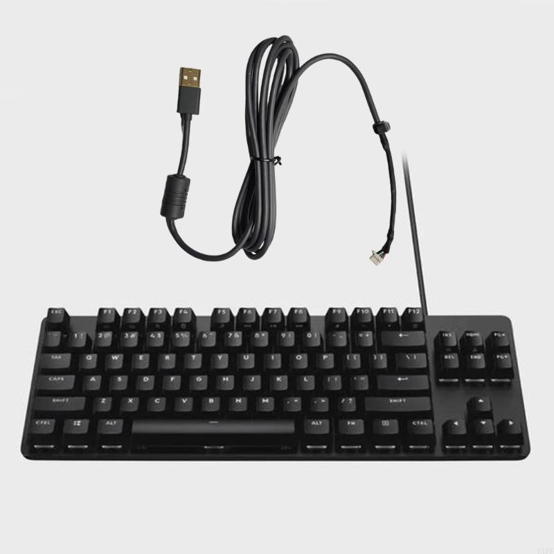 Gaming Accessories Kit - E1PF Wydłużona elastyczna klawiatura gumowa kabla