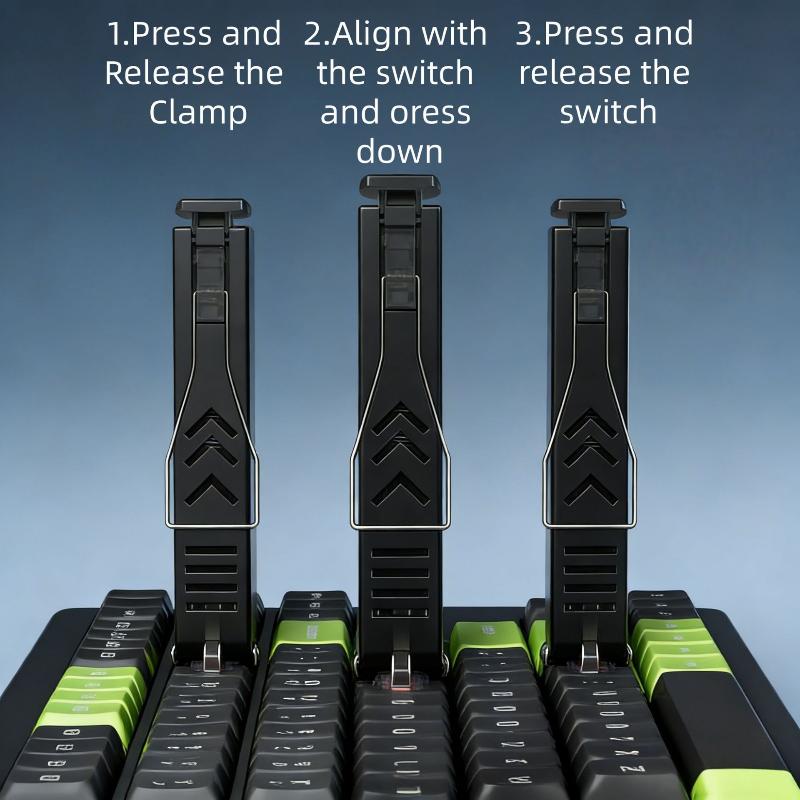Gaming Accessories Kit - Nowy 2w1 Przyrząd do Wyciągania Klawiszy