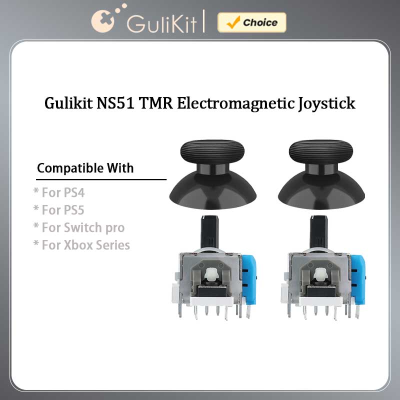 Gaming Accessories Joystick - Joystick GuliKit NS51 TMR z nakładkami