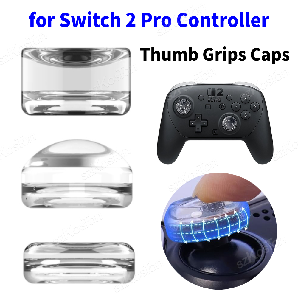 Gaming Accessories Joystick - Przezroczyste nakładki na kciuki do kontrolera