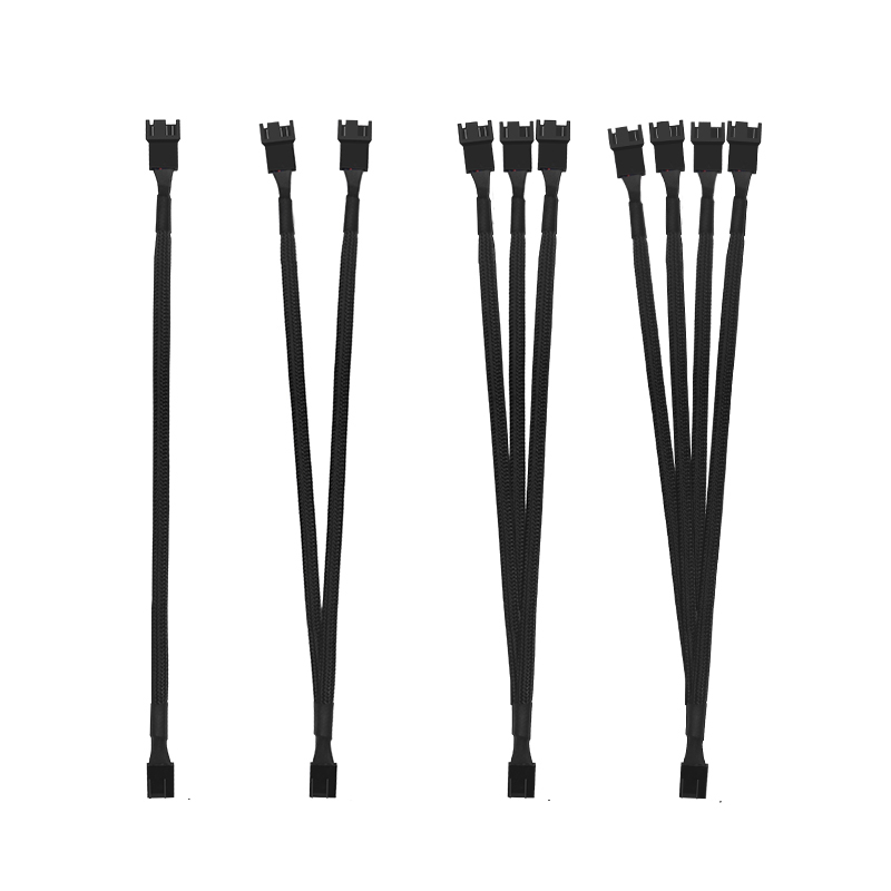 Sleeved Cable Kit - JUMPEAK wysokiej jakości wentylator chłodzący obudowę