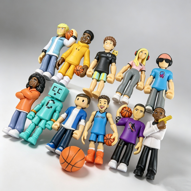 Youtube Gaming Accessories - Figurki Tube Heroes, figurki akcji, YouTuberzy