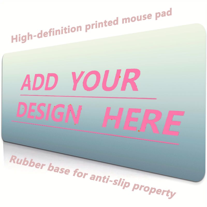 Gaming Accessories For Gaming Desk - Podkładka pod mysz z własnym zdjęciem,