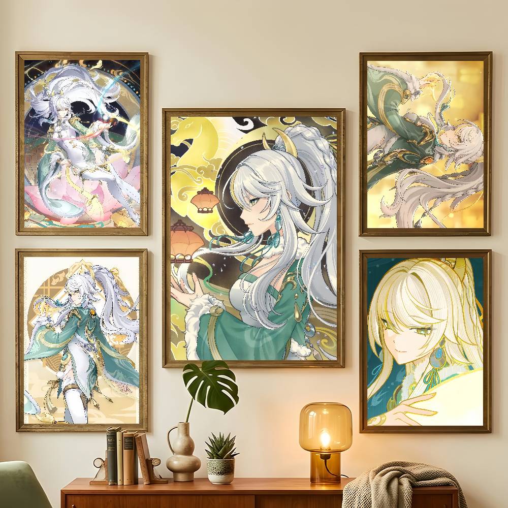 Plakat Wuthering Waves Zibai d – Gaming Accessories Bedroom recenzja i cena