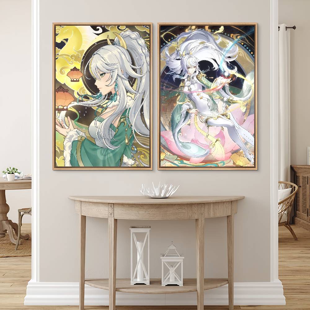 Plakat Wuthering Waves Zibai d – Gaming Accessories Bedroom recenzja i cena
