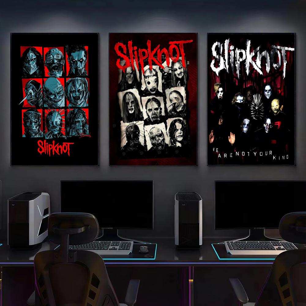Plakat Rockowy Slipknot, Nowoc – Gaming Accessories Bedroom recenzja i cena