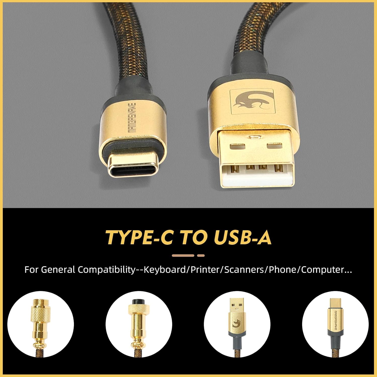ATTACK SHARK * MAMBASNAKE C03  – Sleeved Cable Kit recenzja i cena