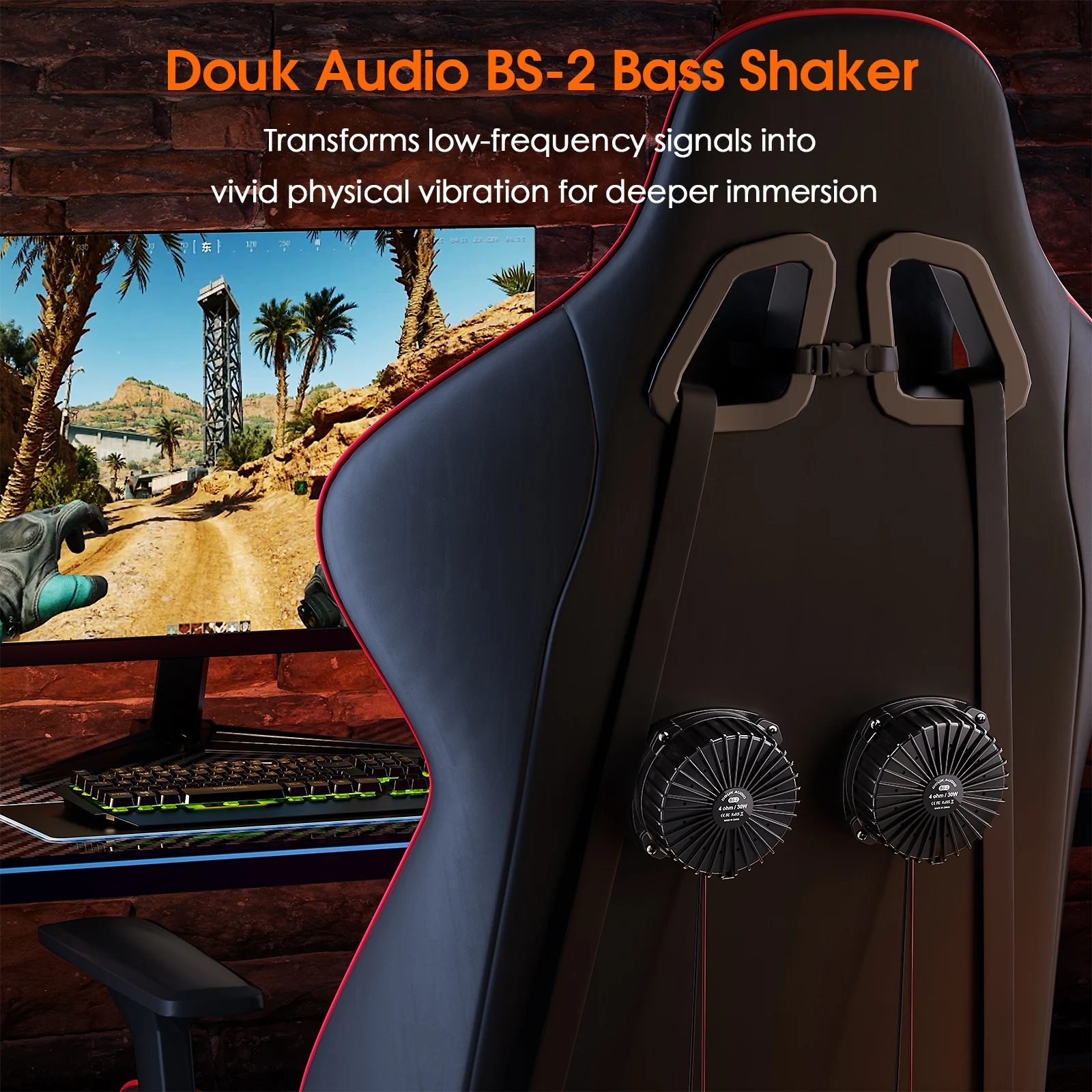 Douk Audio BS-2 30W 4Ω Wibrato – Gaming Accessories Kit recenzja i cena