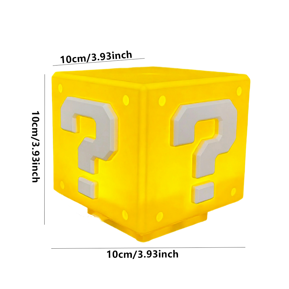 Lampa w kształcie bloku zadań  – Gaming Accessories Bedroom recenzja i cena