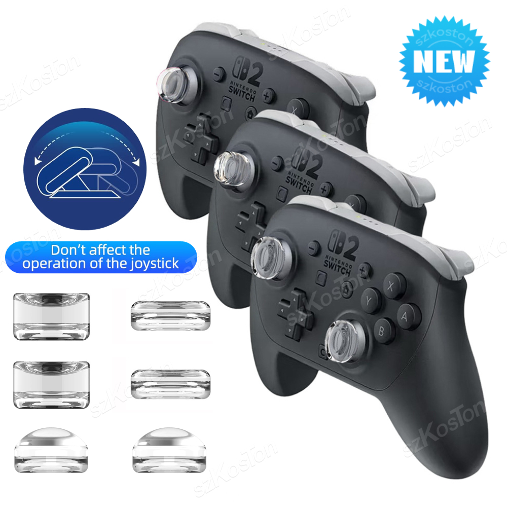 Przezroczyste nakładki na kciu – Gaming Accessories Joystick recenzja i cena