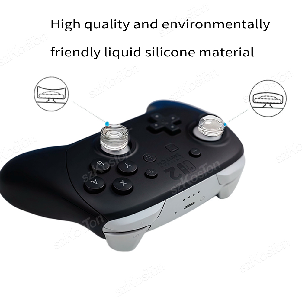 Przezroczyste nakładki na kciu – Gaming Accessories Joystick recenzja i cena