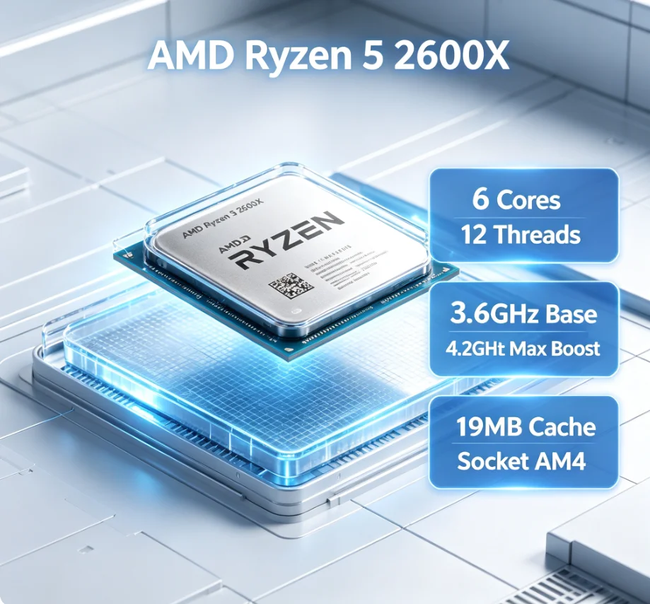 Procesor AMD Ryzen 5 2600X do  – Amd Cpu Ryzen 5 recenzja i cena