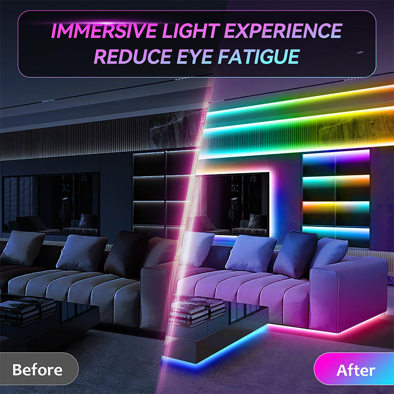 Taśma LED RGB USB SMD3535 ze s – Gaming Accessories Bedroom recenzja i cena