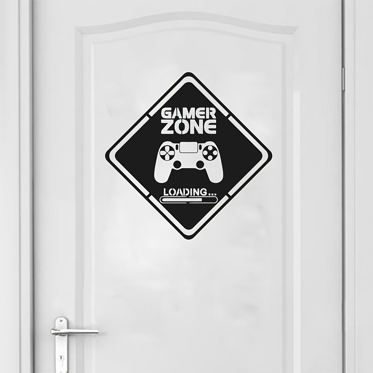 1szt Naklejka na drzwi Gamer Z – Gaming Accessories Bedroom recenzja i cena