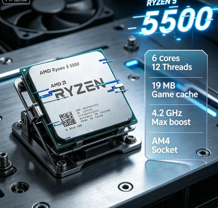AMD Ryzen 5 5500 Studio Multi  – Amd Cpu Ryzen 5 recenzja i cena